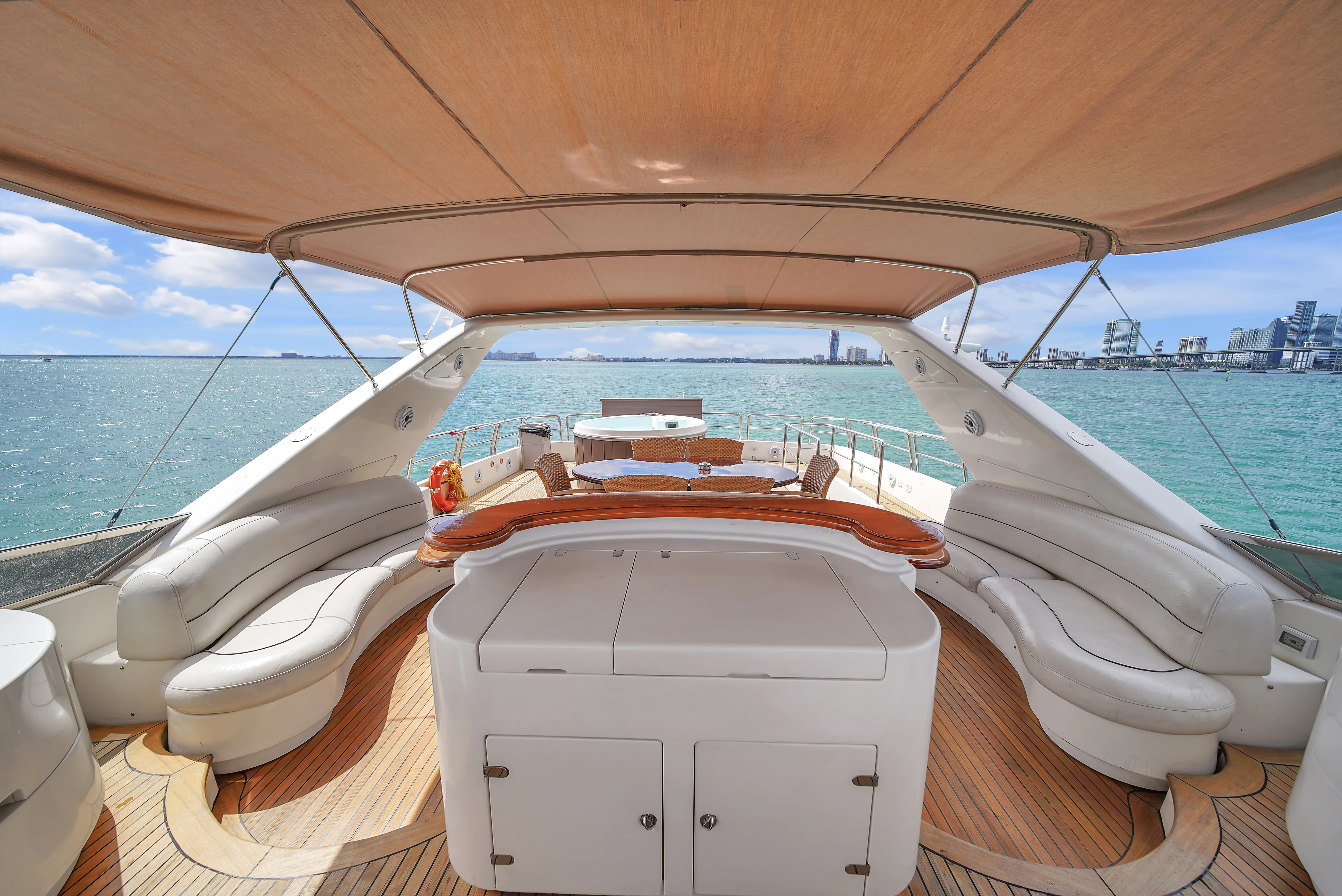 105ft Azimut Daniela drone view